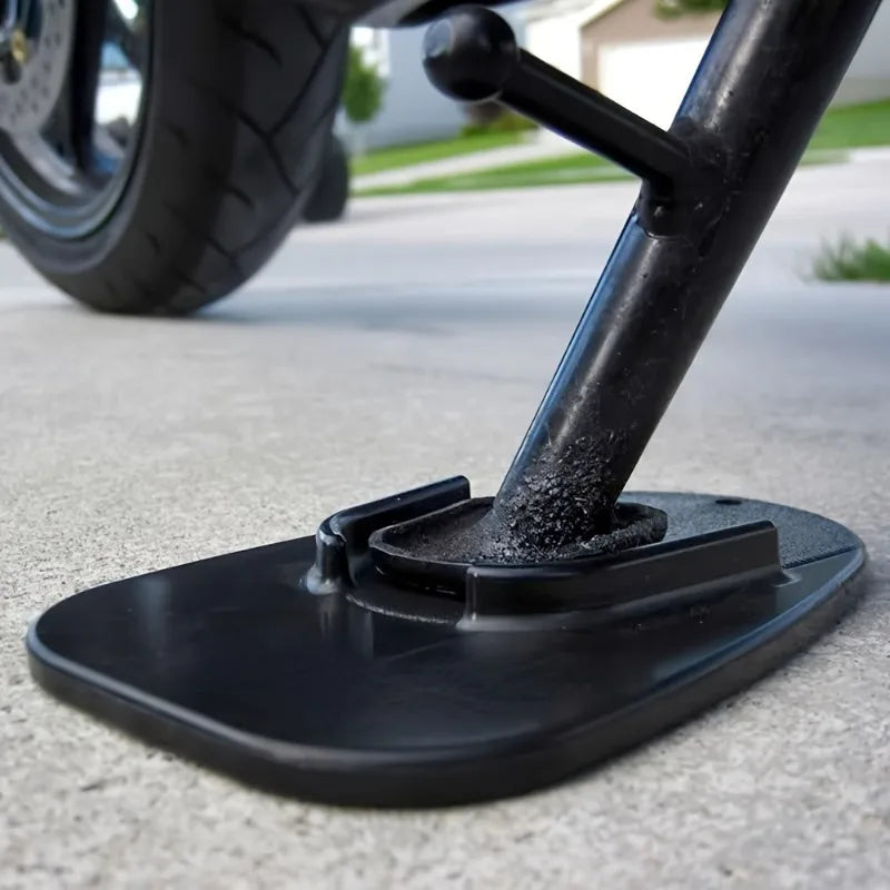 Creative and fashionable motorcycle accessories, side bracket, support plate pad, single foot bracket, universal bracket Qme