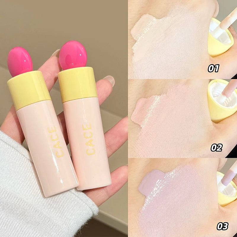 CACE 3 Colors Liquid Concealer Moisturizing Waterproof Full Cover Face Acne Dark Circles Concealer Cream Nourishing Cosmetics Qme