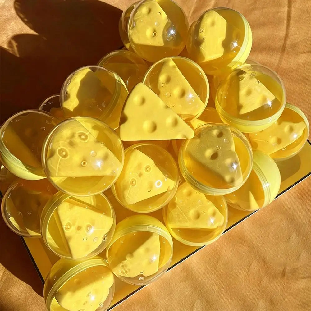 Cheese Block Squishy Squishies Stress Relief Fidget Toys Squeeze Toy Qme