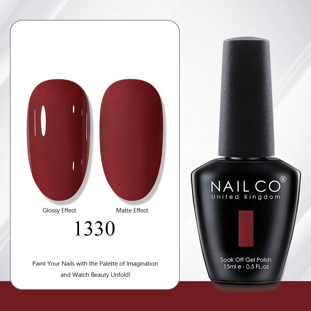 NAILCO Nail Gel Polish Autumn Product Art Soak Off UV Varnish Lacquer