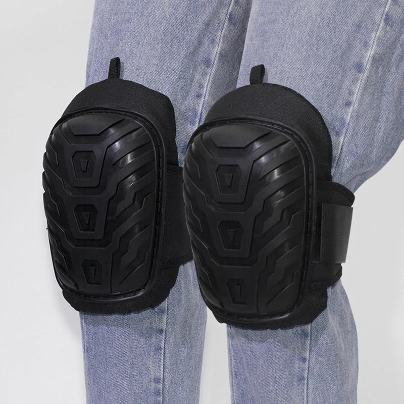 Sturdy Construction Gardening Knee Pads Adjustable Fit Anti-slip Qme Default Title