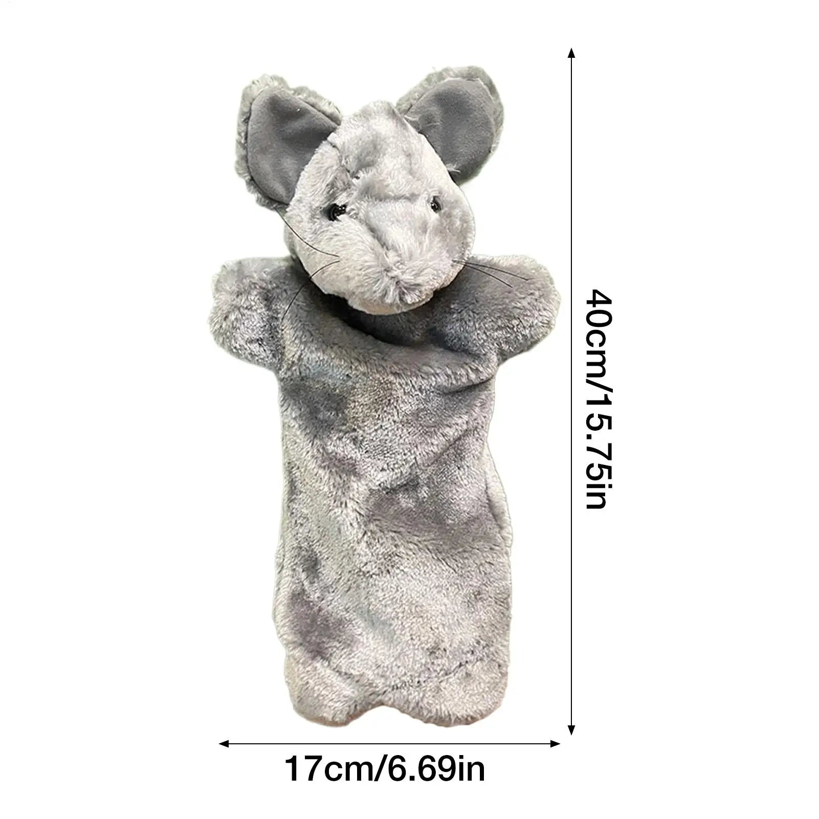 Cat Puppet Wrestler Interactive Wrestling Toy Pet Kitten Hand Doll Qme