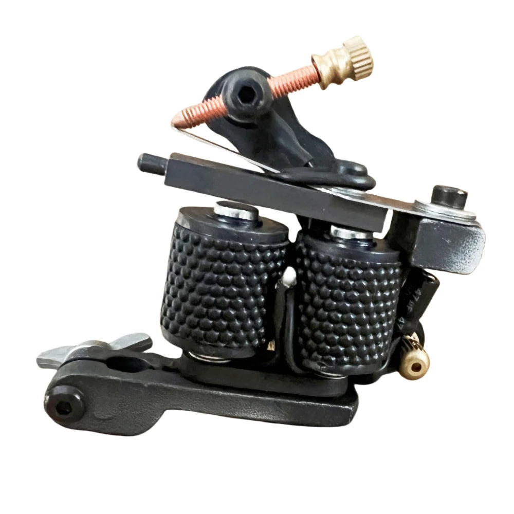 Wholesale Beginner 10 Wrap Coils Tattoo Machine Gun With Alloy Frame Classical Traditional Tattoo Gun Supply Qme