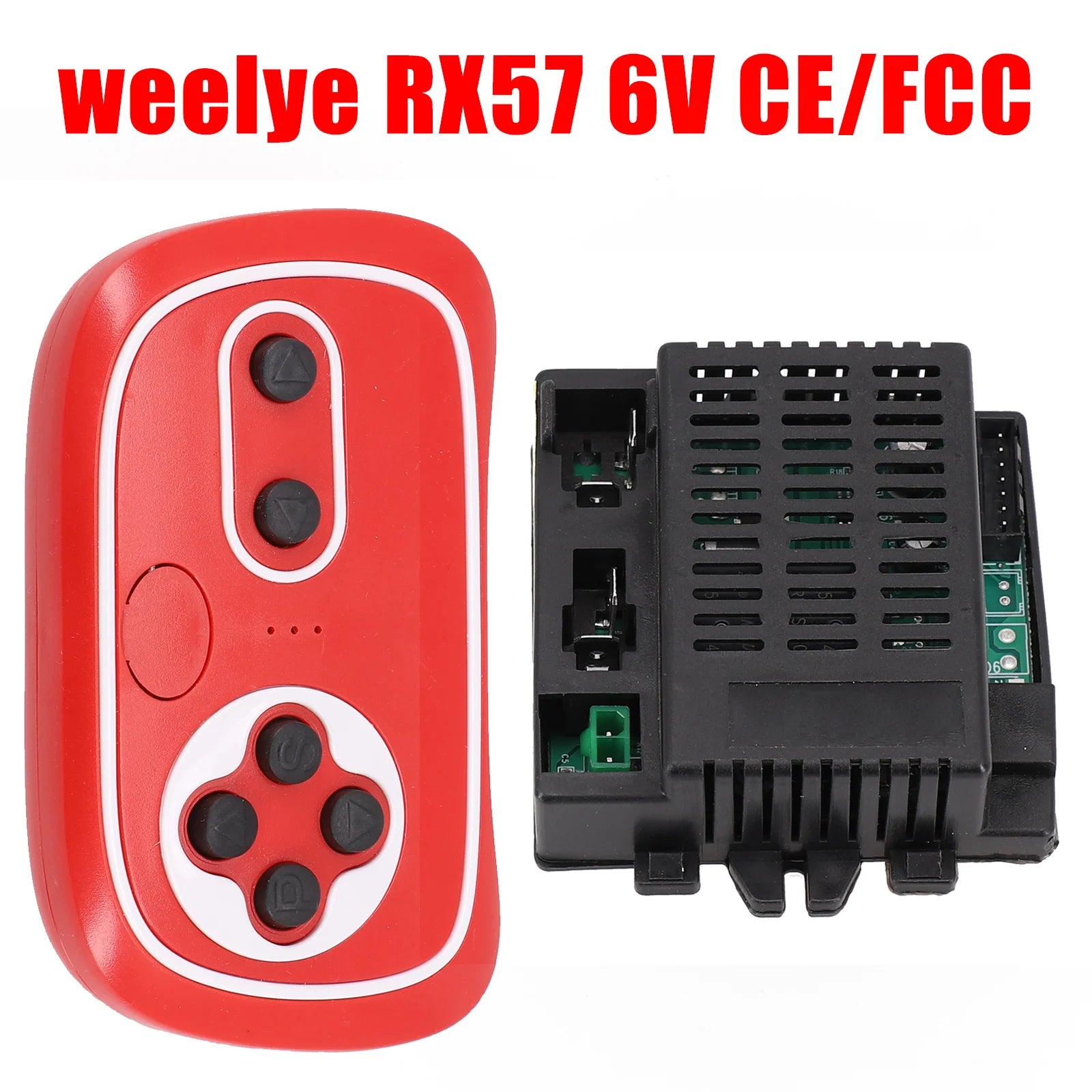 Weelye RX57 6V 12V Receiver CE/FCC Kids Electric Car 2.4G Bluetooth Transmitter High Quality Receiver Qme