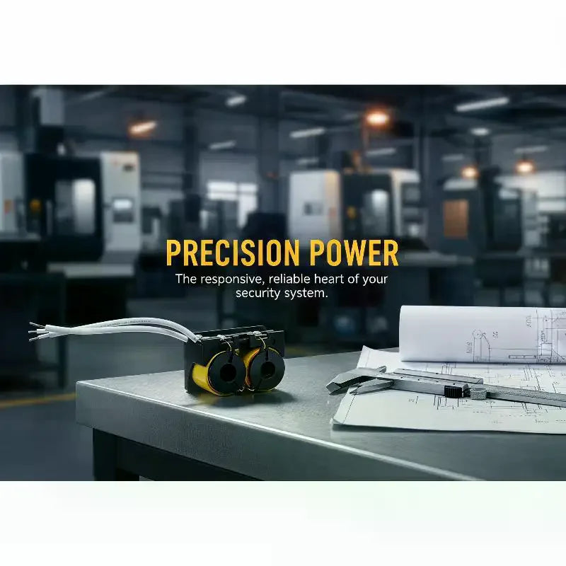 9-12V 1073 Universal Electric Rim Lock Coil Aluminum Driver Door Parts Qme