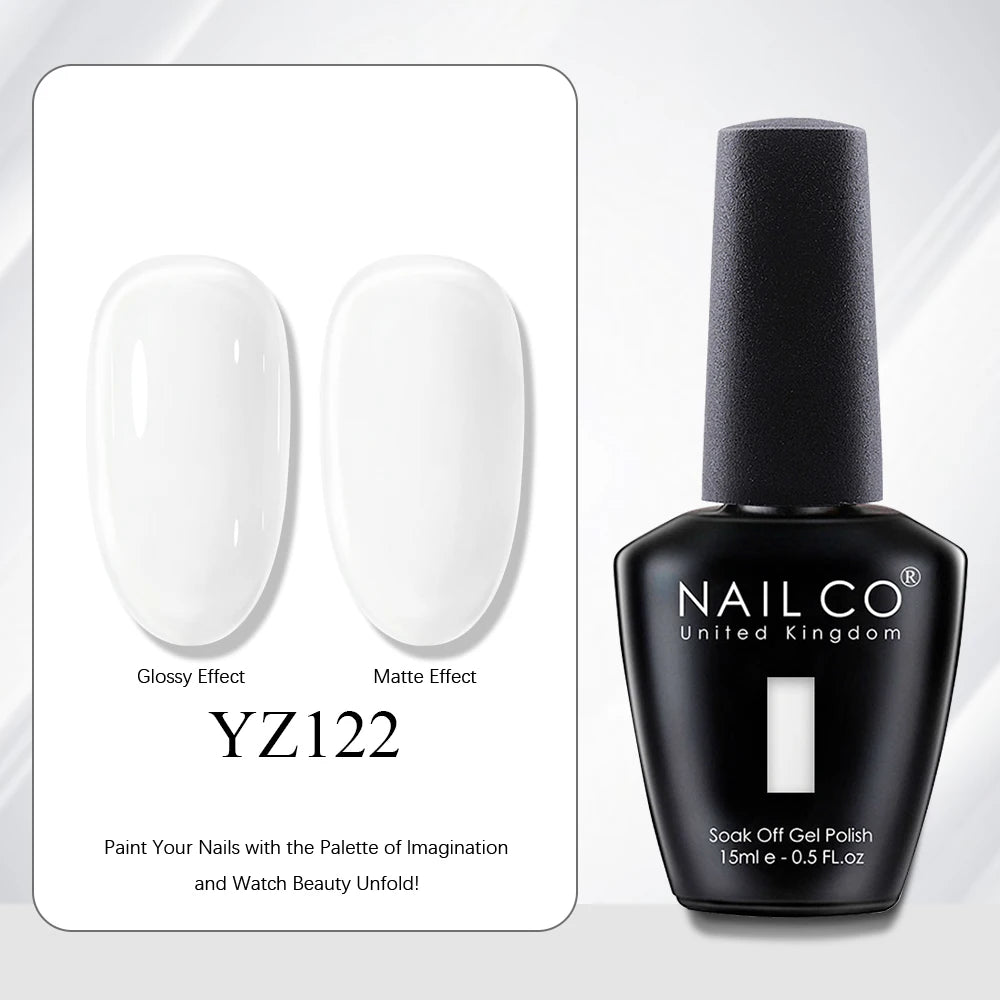 NAILCO 131 Colors Nail Gel Polish Off LED Semi Permanant Art Hybrid