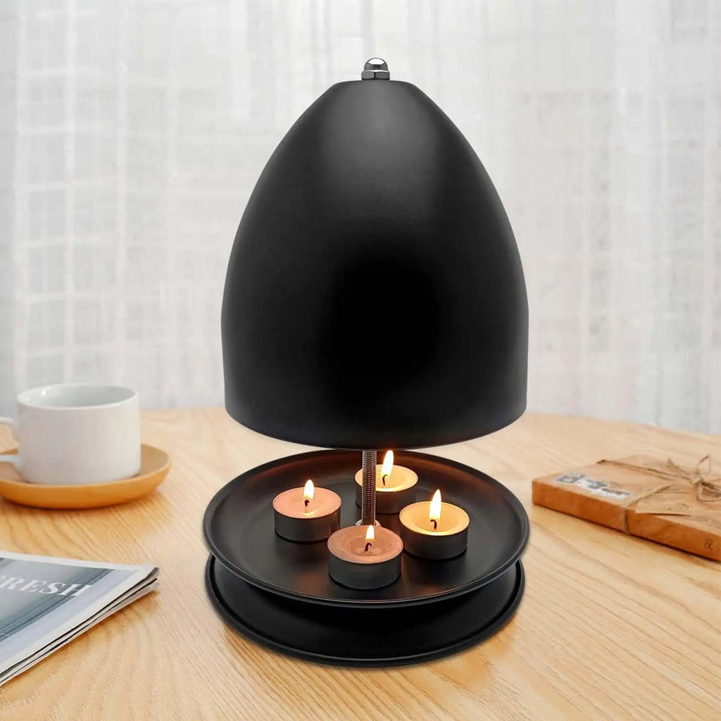 Tea Light Heater Metal Tealight Candle Room Large Space Oven Fast Qme