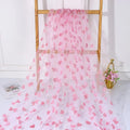 Red Heart-shaped Mesh Tablecloth Perfect For Decorating Wedding Banquets Parties And Romantic Valentines Day Candlelight Dinners Qme Pink 1.5x1m