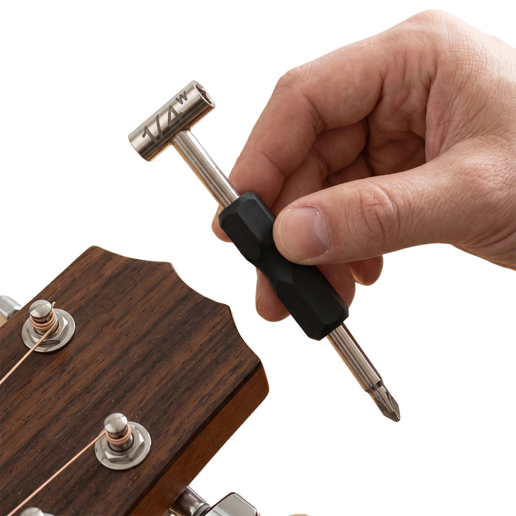Guitar Truss Rod Wrench for Taylor Gibson/PRS Ibanez/PRS Magnetized Screwdriver Guitar Neck Adjustment Tool for Neck Adjustment Qme
