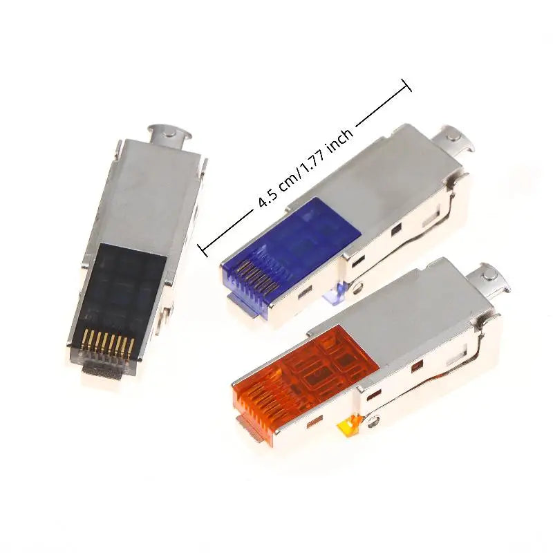 Ethernet Termination Plugs Zinc Alloy Tool-free Connectors Simplified Qme