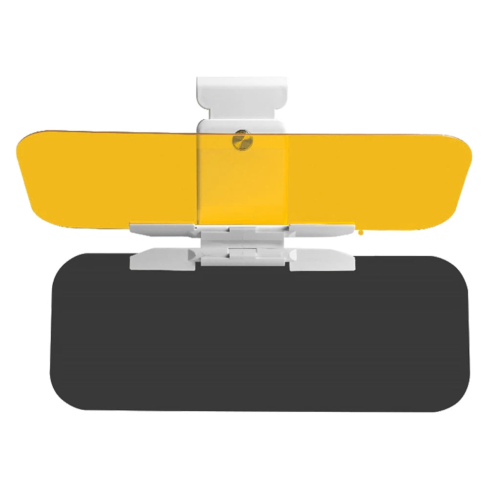 Adjustable Sun Blocker Anti-UV Polarized Sunshade Plate Fold Flip Down Clear View Visor Polarized Clear Vision Sun Visor Blocker Qme