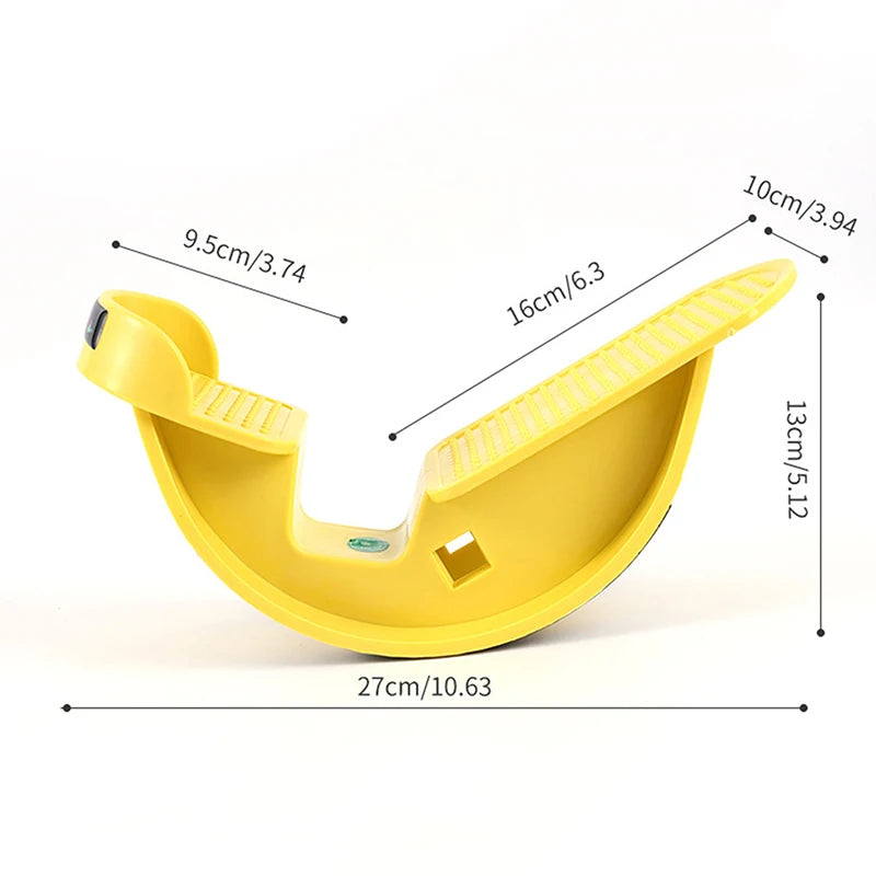 1 Foot Rocker Elastic Plate Calf Stretch Ankle Achilles Tendon Qme