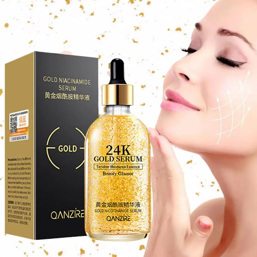 24K Gold Facial Mask Anti-aging Face Moisturizes Skin Helps Reduces Qme