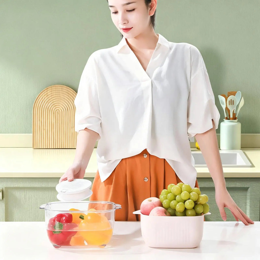 Fruit Cleaner Waterproof Detachable Deep Cleaning Washer Vegetable Qme