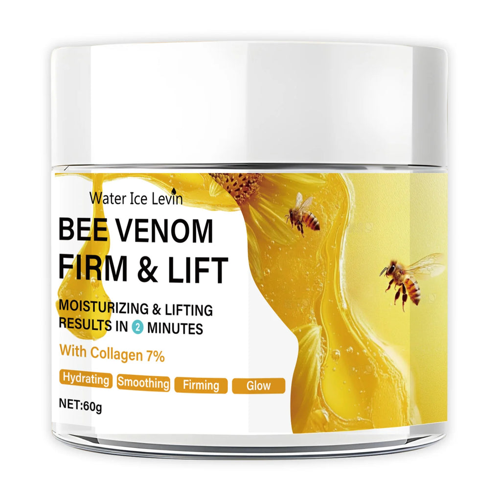 Bee Vemon Instant Face Lifting Cream - 60g | Tightening and Skin Lifting, Smoothing Fine Lines and Wrinkles | All Skin Types Qme 1 Piece 60g