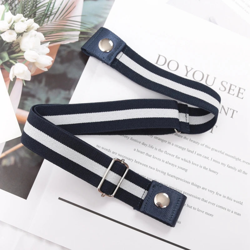 Buckle-free Elastic Invisible Belt Women Without Buckle Jeans Easy