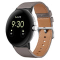 For Google Pixel Watch 3 41 45mm Strap Leather Replace Wristband Correa Bracelet For Google Pixel Watch 2 3 Band Belt Accessorie Qme Gray-B Pixel Watch 3 45mm