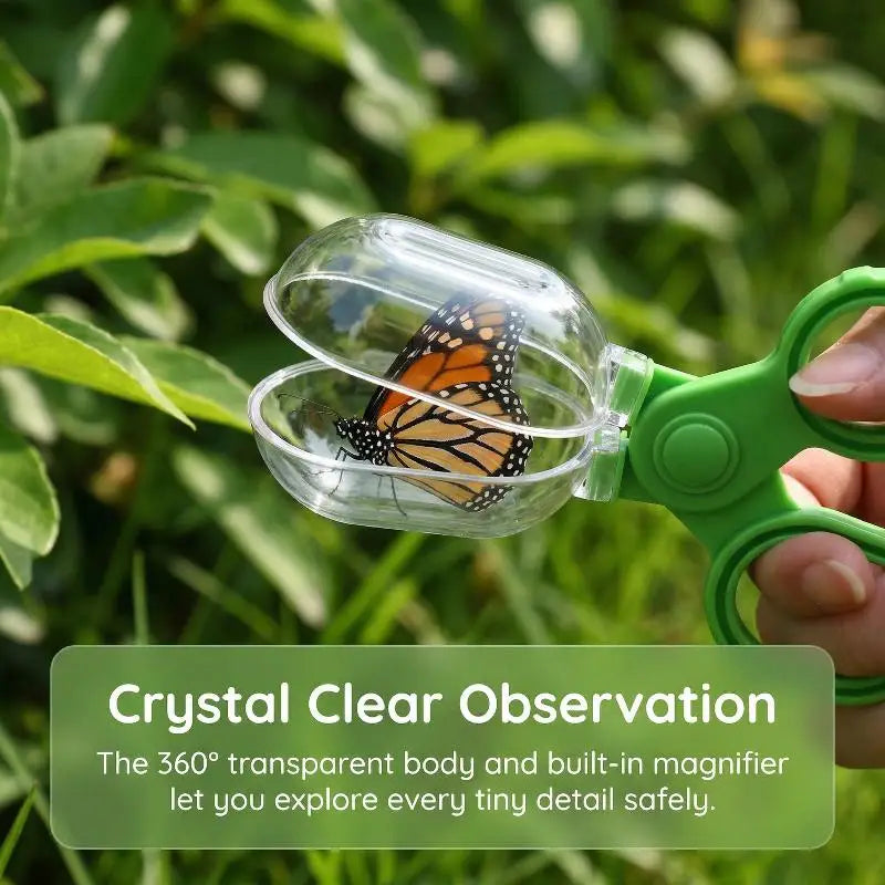 3 Insect Butterfly Trap Clip Tweezers Net Fishing Toy Children's Qme