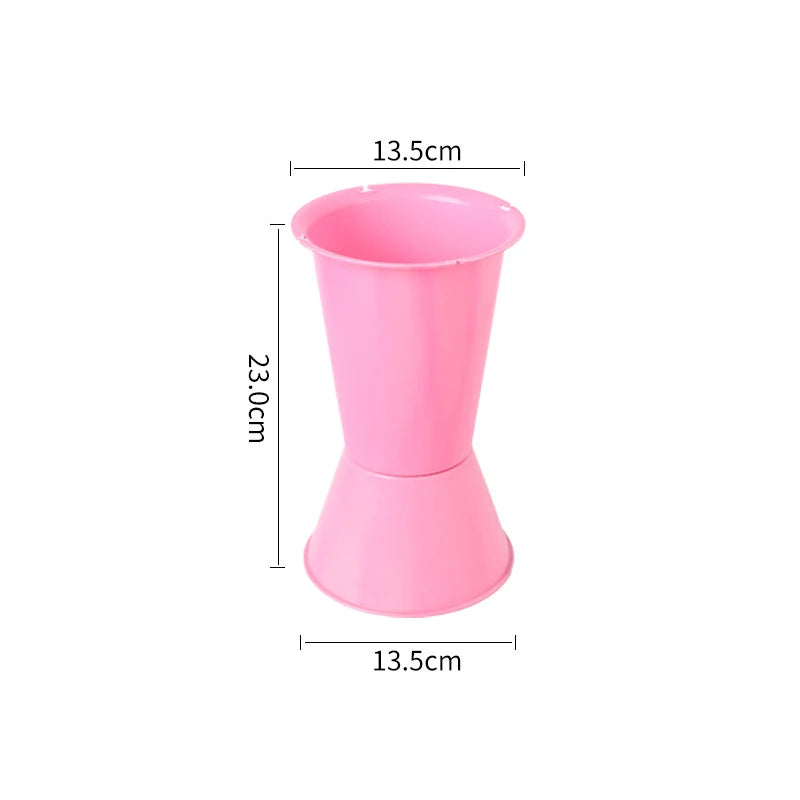 1Pcs Fixed Liner For Flower Arrangement Fixing Stand Packing Base Material Artificial Flowers Bouquet Plastic Bottom Fresh Qme style 9