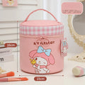 Hello Kitty Kuromi Cute Cartoon-Style Handbag Large-Capacity Portable Travel Toiletry Bag Handheld Organizer Bag Qme 1