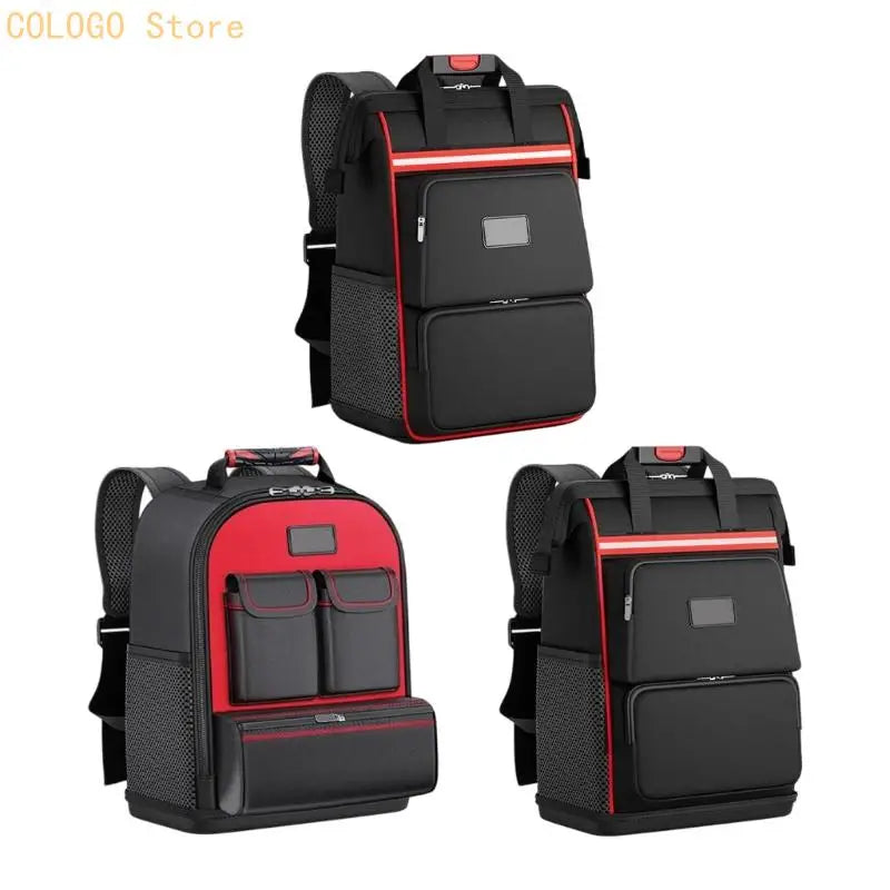 Professional Tool Bag Backpack Heavy Duty Backpacks Waterproof Tools Qme