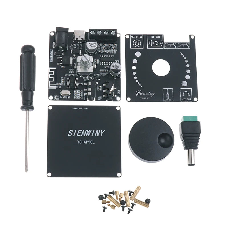 Stereo AUX USB APP DC12V-24V YS-AP50L Bluetooth-compatible 5 0 Qme