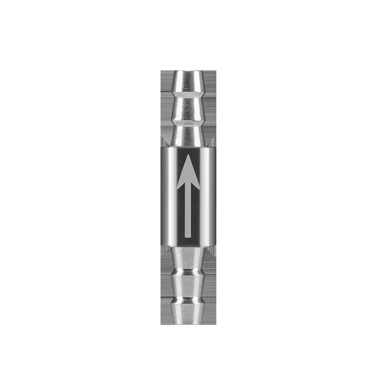 2pcs CO2 Check Valve Stainless Steel Anti Return Water Aquarium Carbon Dioxide Diffuser Gas Equipment Fish Tank Accessories Qme
