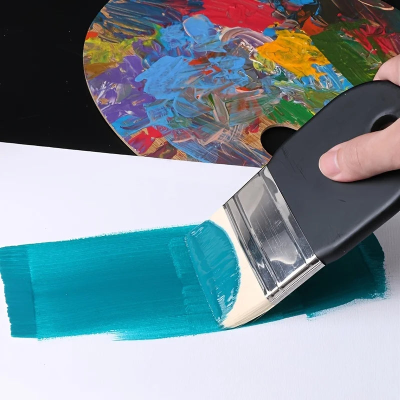 Pigment Brush Water Powder Watercolor Oil Painting Wall Painting Hand Painting Wall DIY Painting Tools Art Supplies Coloring Qme