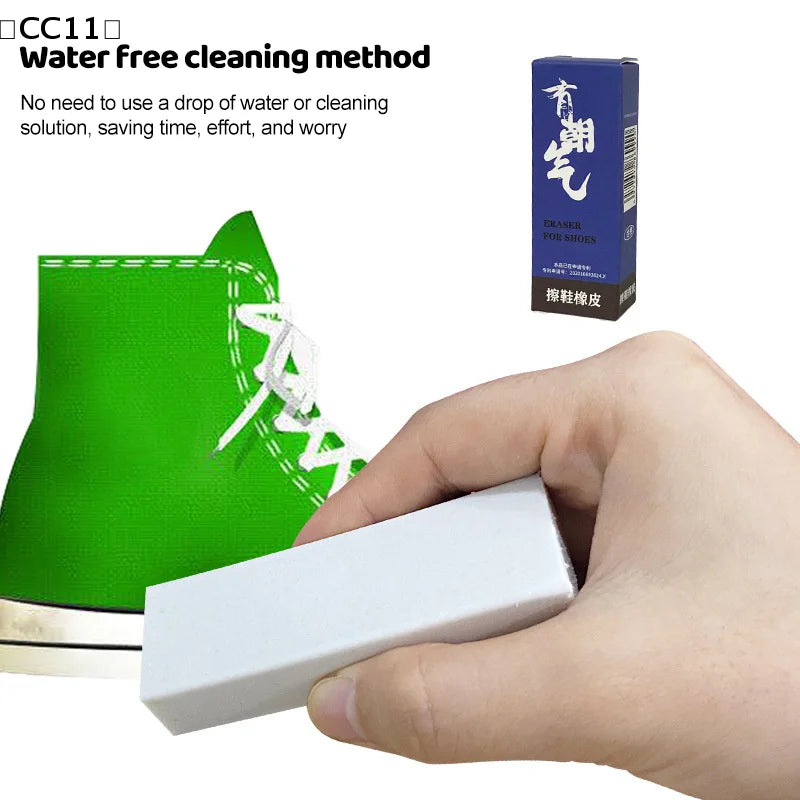 Eraser Suede Shoes Snow Boots Nubuck Stain Remover Scrub Cleaning Qme