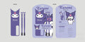 Kuroomi Travel Toothbrush Cute Travel Toiletry Set Toothbrush Cup for Travel and Business Trips Qme 4