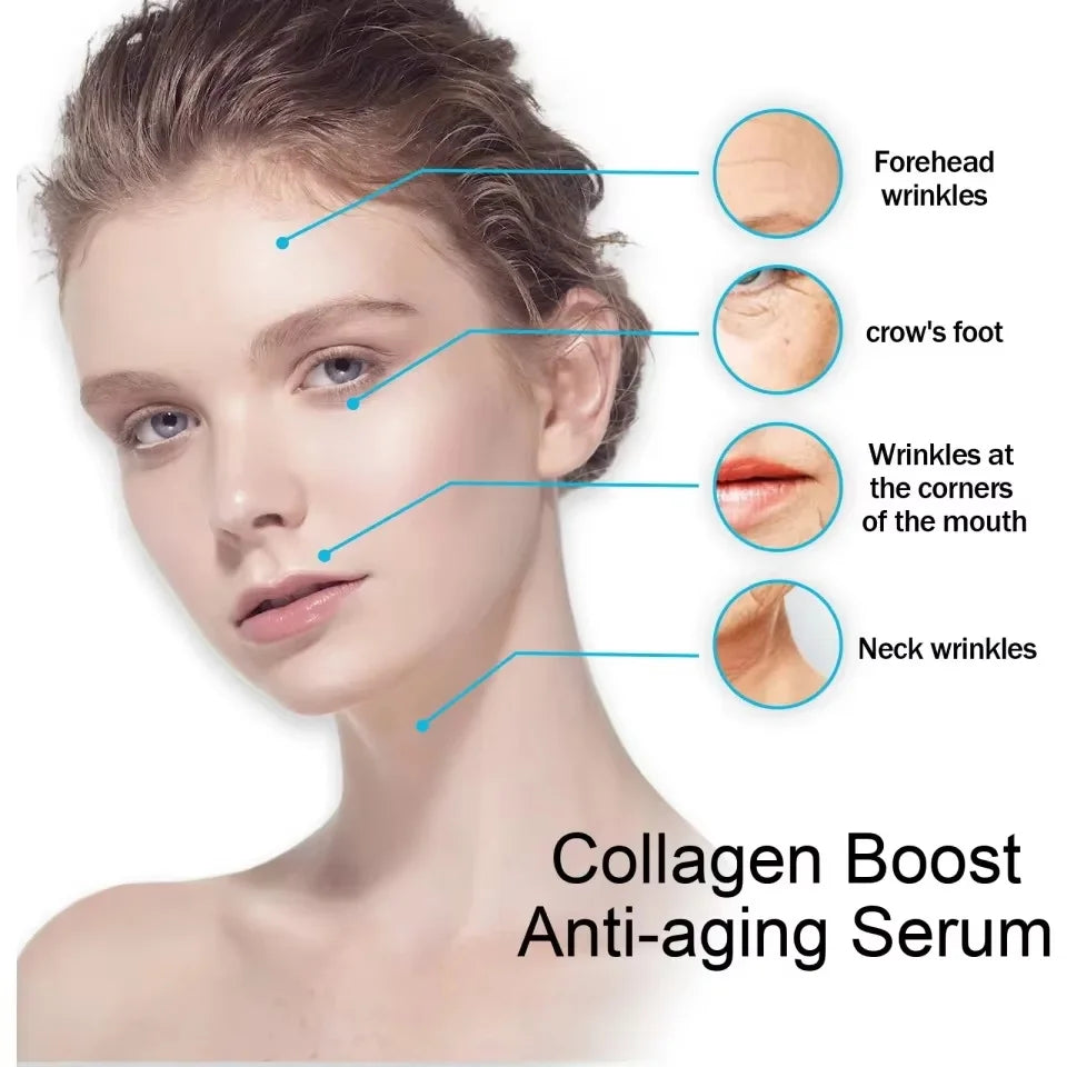 Astragalus Instant Wrinkle Remover Essence Fade Fine Lines Face Serum Anti Aging Firming Lifting Whitening Korean Skin Care Qme