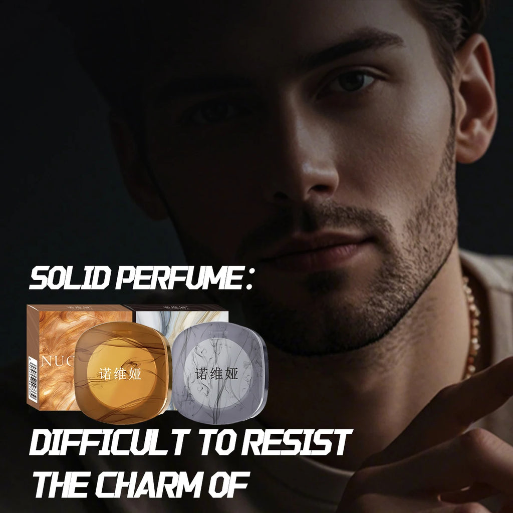 Men's Solid Fragrance Cream Long-lasting Fresh Increases Charm Qme