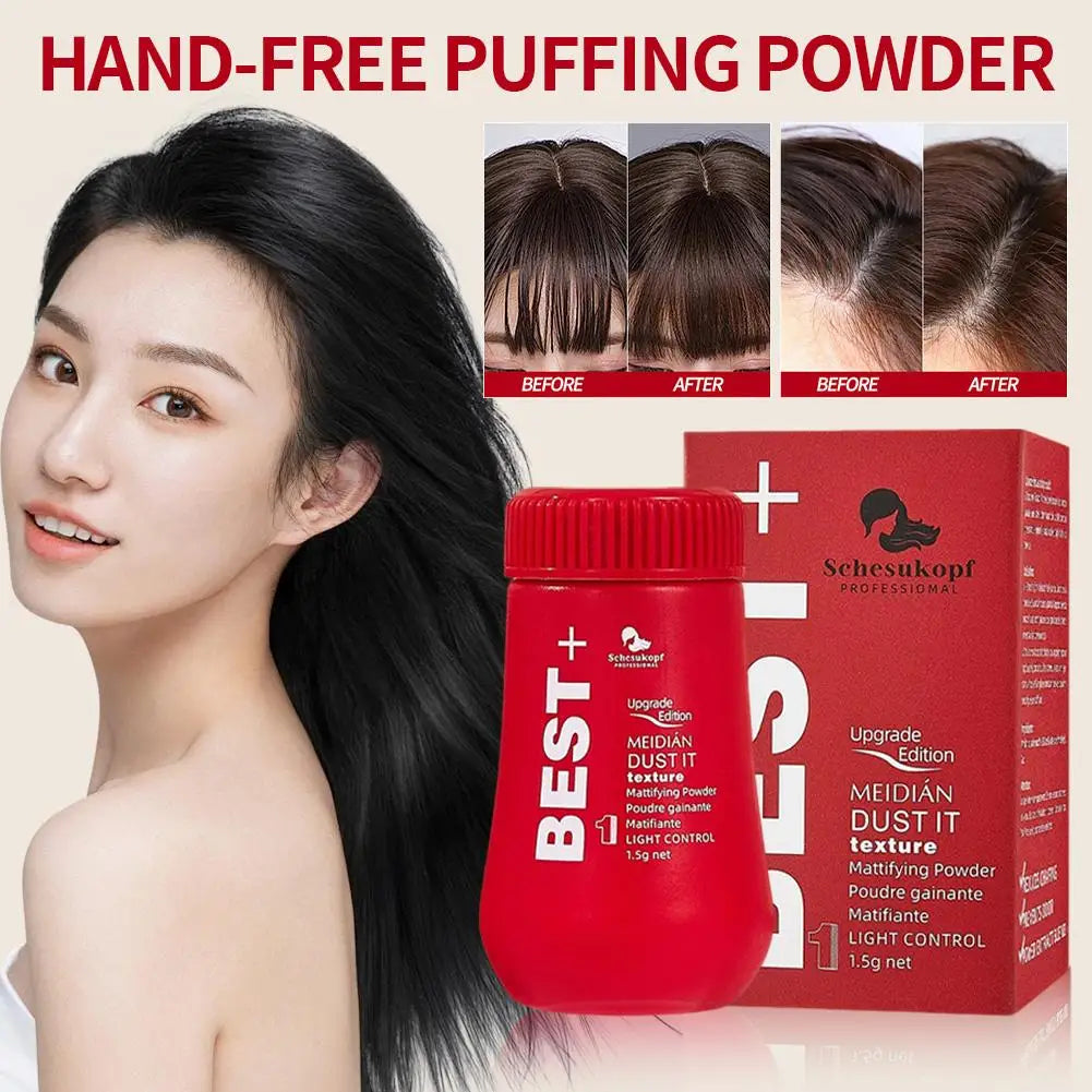 1 Fluffy Hair Powder Volumizer Texture Matte Oil-absorbing Men Women Qme