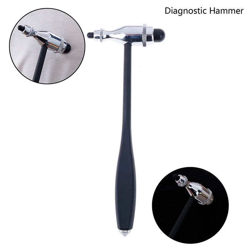 Stethoscope Percussion Hammer Multifunction Diagnostic Neurological Qme