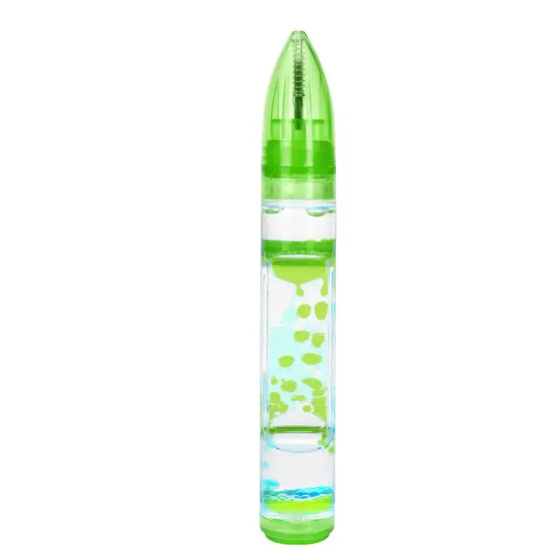 Liquid Motion Bubble Pen-retractable Ballpoint 6 Colors Relief Qme A5
