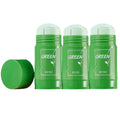 1/3PCS Green Tea Clay Stick For Face, Green Smear Acne Shrink Blackhead Green Tea Extract Facial Mask Pore Cleansing Qme 40g X3 CN