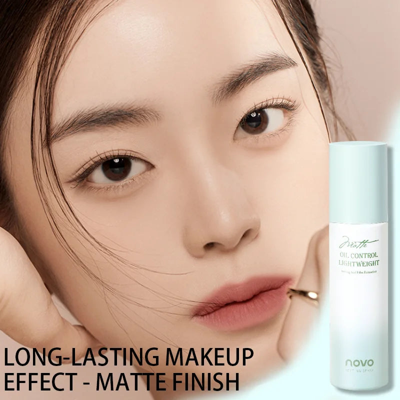 Long-Lasting Makeup Setting Spray-Hyaluronic Acid Niacinamide, Moisturizing, Oil Control, Waterproof & Sweat-Resistant Qme