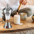 Arabian Electric Incense Burner Uk Plug Decorative Aromatherapy Burner Home Desktop Electronic Censer Middle Eastern Style Aroma Qme Default Title