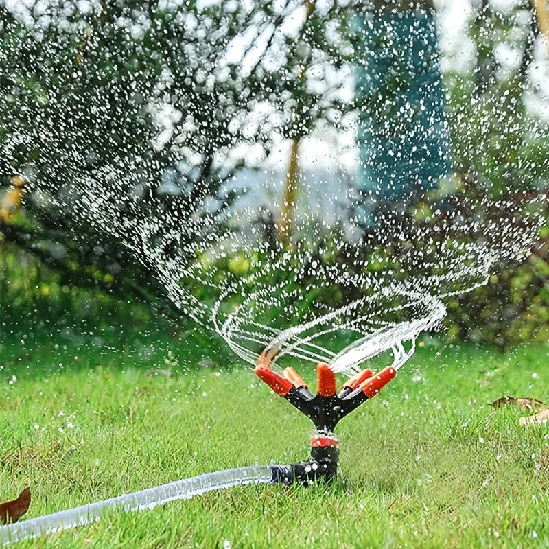 1 Automatic Sprinkler That Can Rotate 360 Degrees Qme black