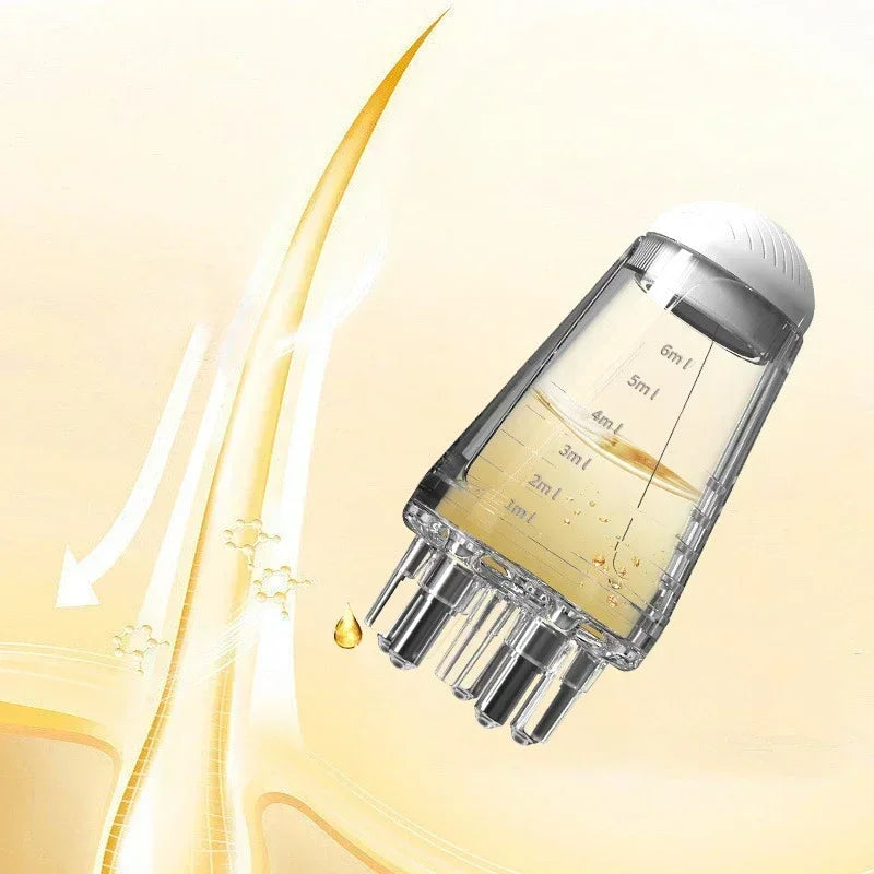 Scalp Applicator Apply Medicine Liquid Comb Massage Comb Essential Oil Liquids Guiding Massager Anti Hair Loss Scalps Care Tools Qme