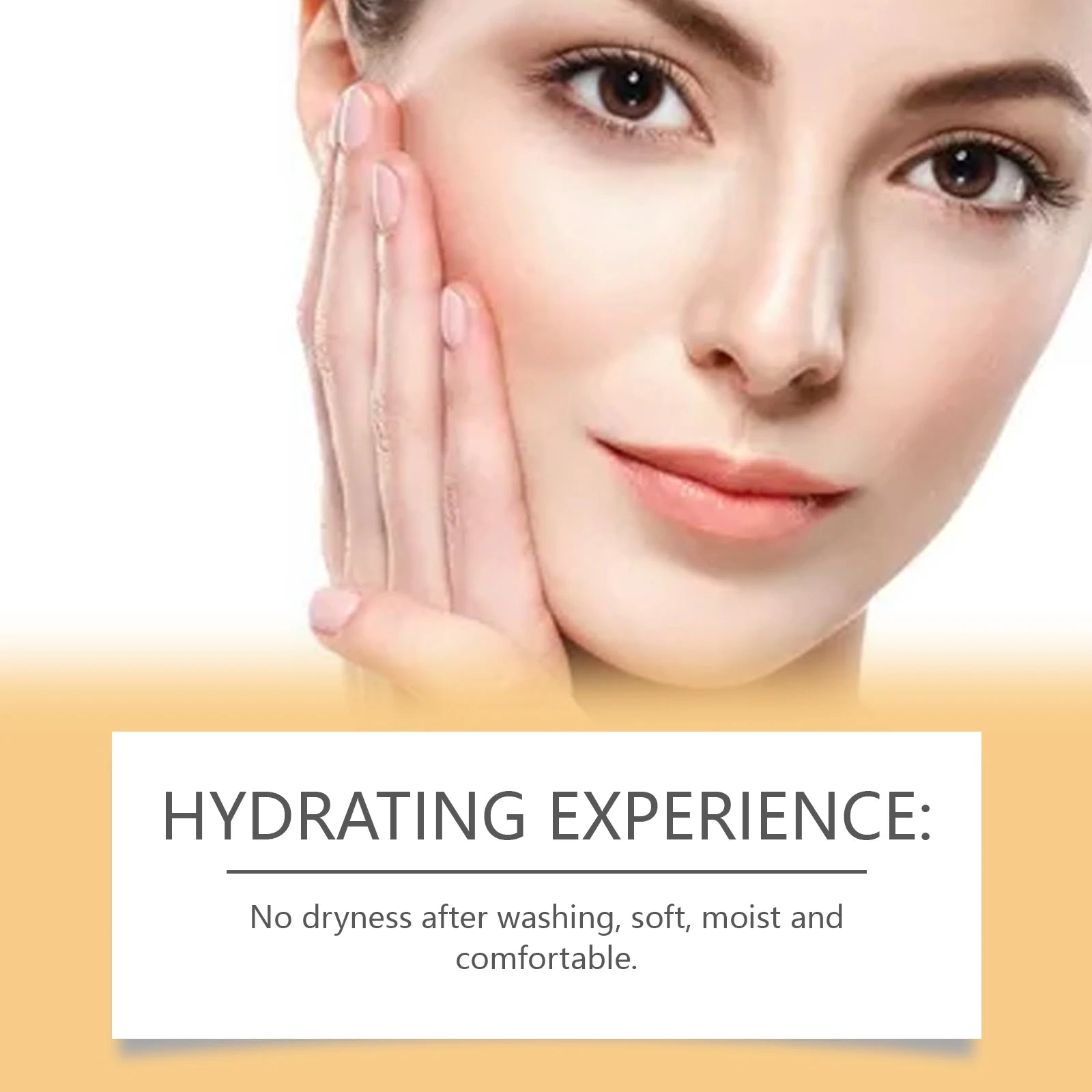 Centella Facial Cleanser Gentle Deep Cleansing Foam Oil Control Soothing Refreshing Pore Care Moisture Lock for Soft Smooth Skin Qme