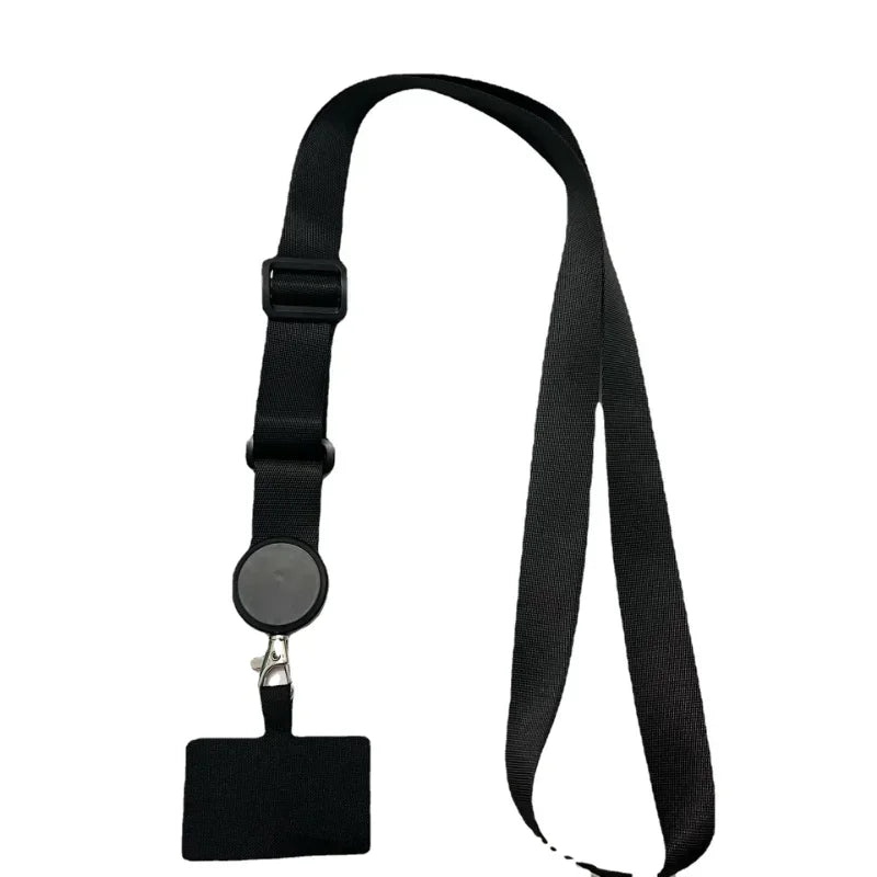 5pcs Anti-Loss Rope - Detachable Work ID Badge Holder Strap for Students & Office, Adjustable Phone Lanyard DIY Qme
