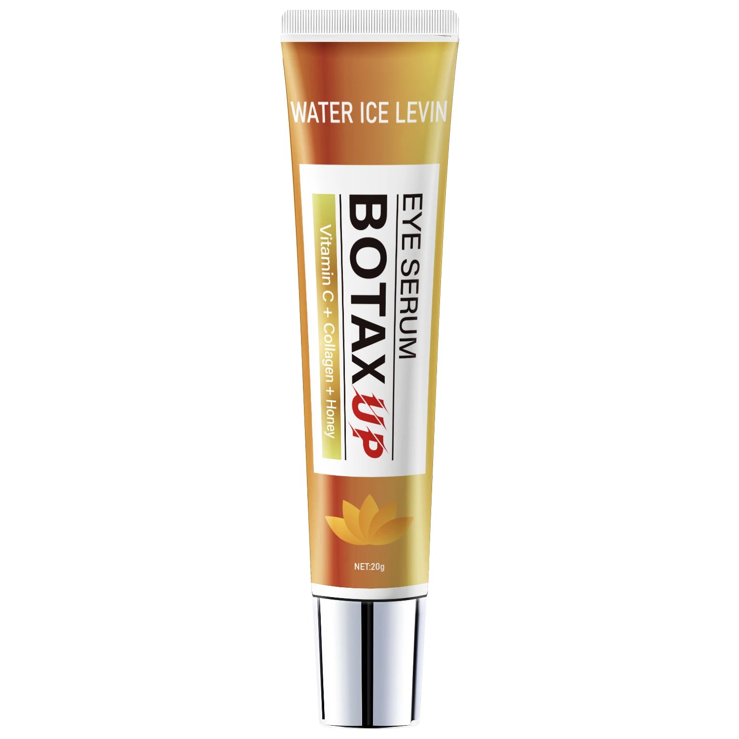 Bee Venom & Caffeine Eye Cream for Dark Circles & Puffiness, Anti-Wrinkle & Brightening, All Skin Types. Qme Orange 20g