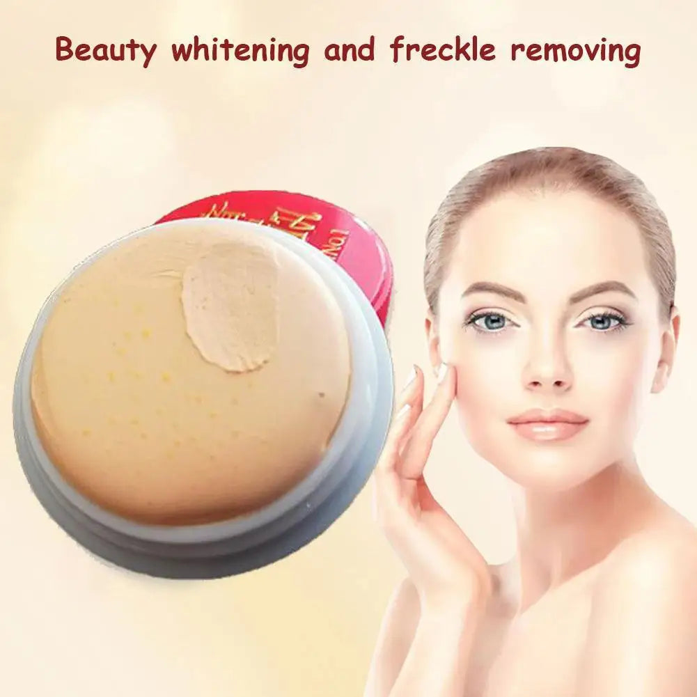 Pearl Paste Cream Brightening Face Remove Freckles Reduce Dark Spots Qme