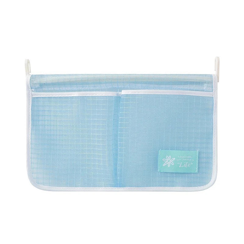 Convenient Hanging Compartment Classification Freezer Household Refrigerator Storage Bag Mesh Bag Fridge Organizer Qme Blue