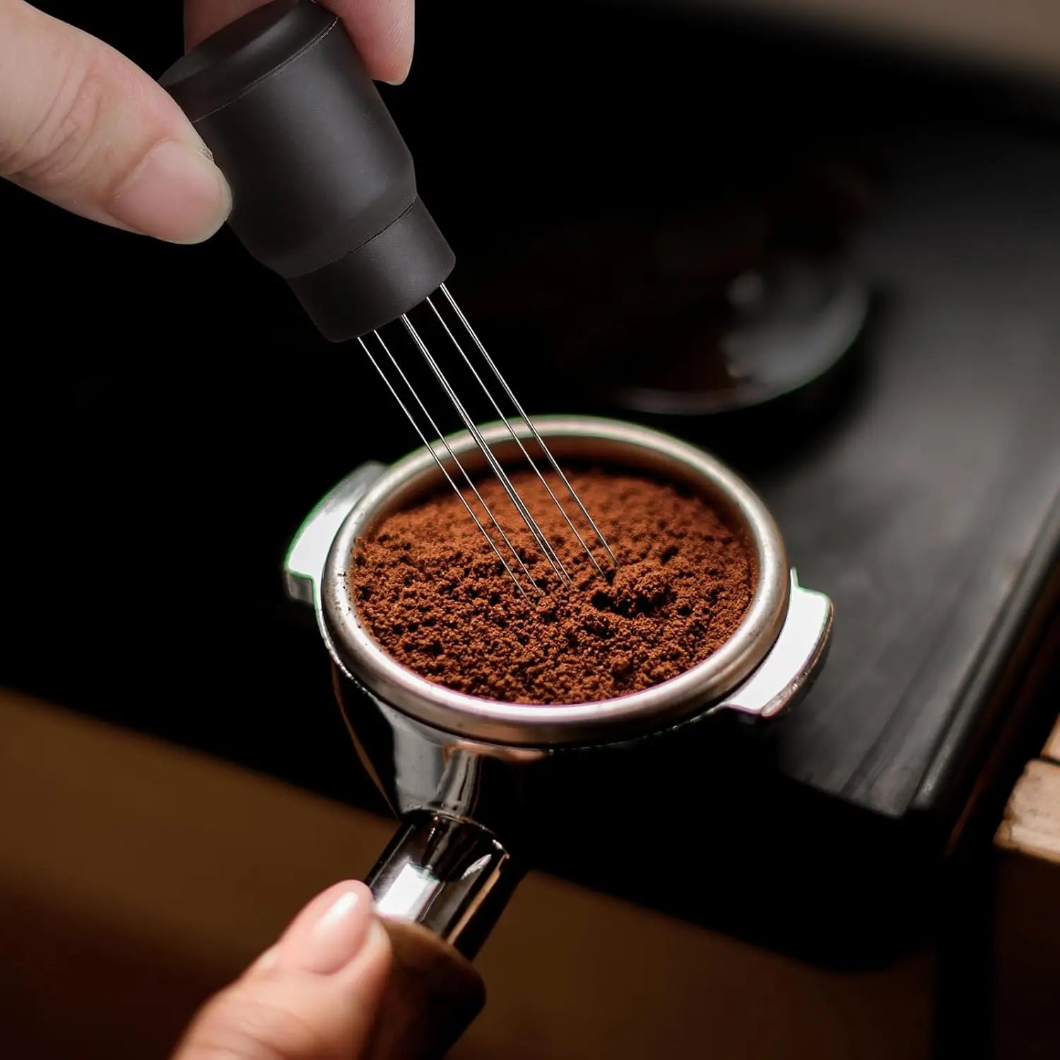 Magnet WDT Tool Espresso Distribution Accessories 10 Needle Coffee Qme