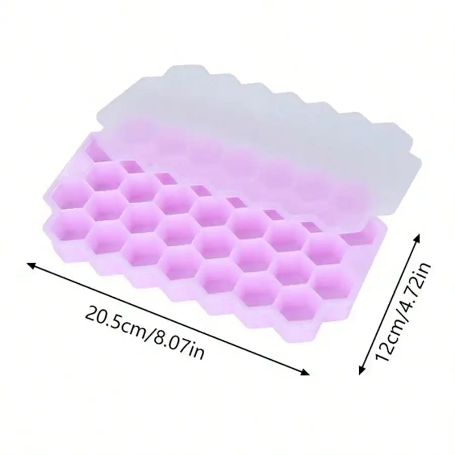 37 Grid Silicone Meatball Maker Rice Ball Shaker Mold Fish Balls Beef Qme pink
