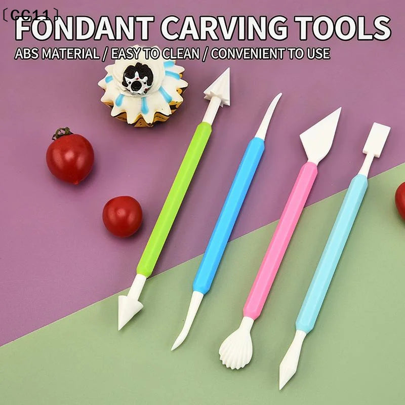Lay Soft Pottery Children DIY Embossing Tool Creative Cake Fondant Qme