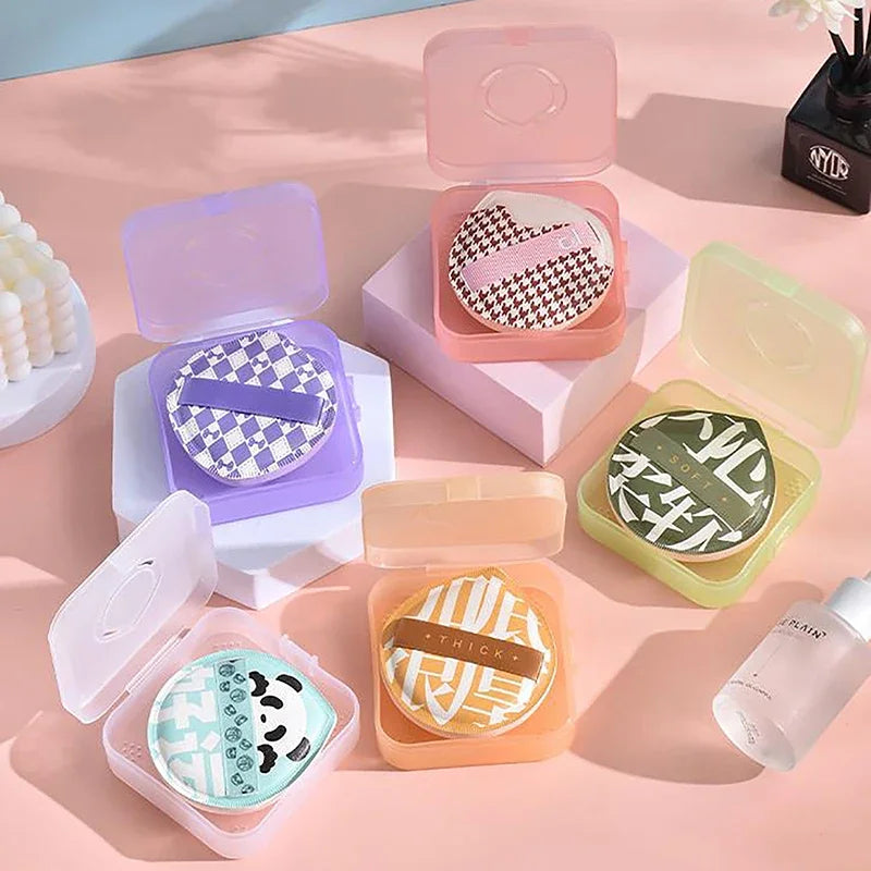 1PC Camera Empty Air Cushion Puff Box Portable Cosmetic Makeup Case Container Without Powder Sponge For BB Cream Foundation Qme