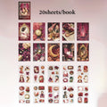 Magic Fairy Tale Sticker Book for Decor & Collage, Multiple Elements for Various Journal Styles, Ideal for Craft Lovers Qme B